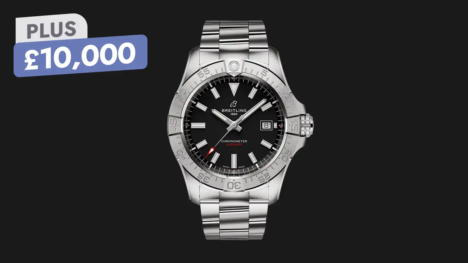 Breitling Avenger Automatic 42 + £10,000 OR Take £15,000 Cash prize competition · World Tombola Breitling Avenger Automatic 42 + £10,000 OR Take £15,000 Cash prize