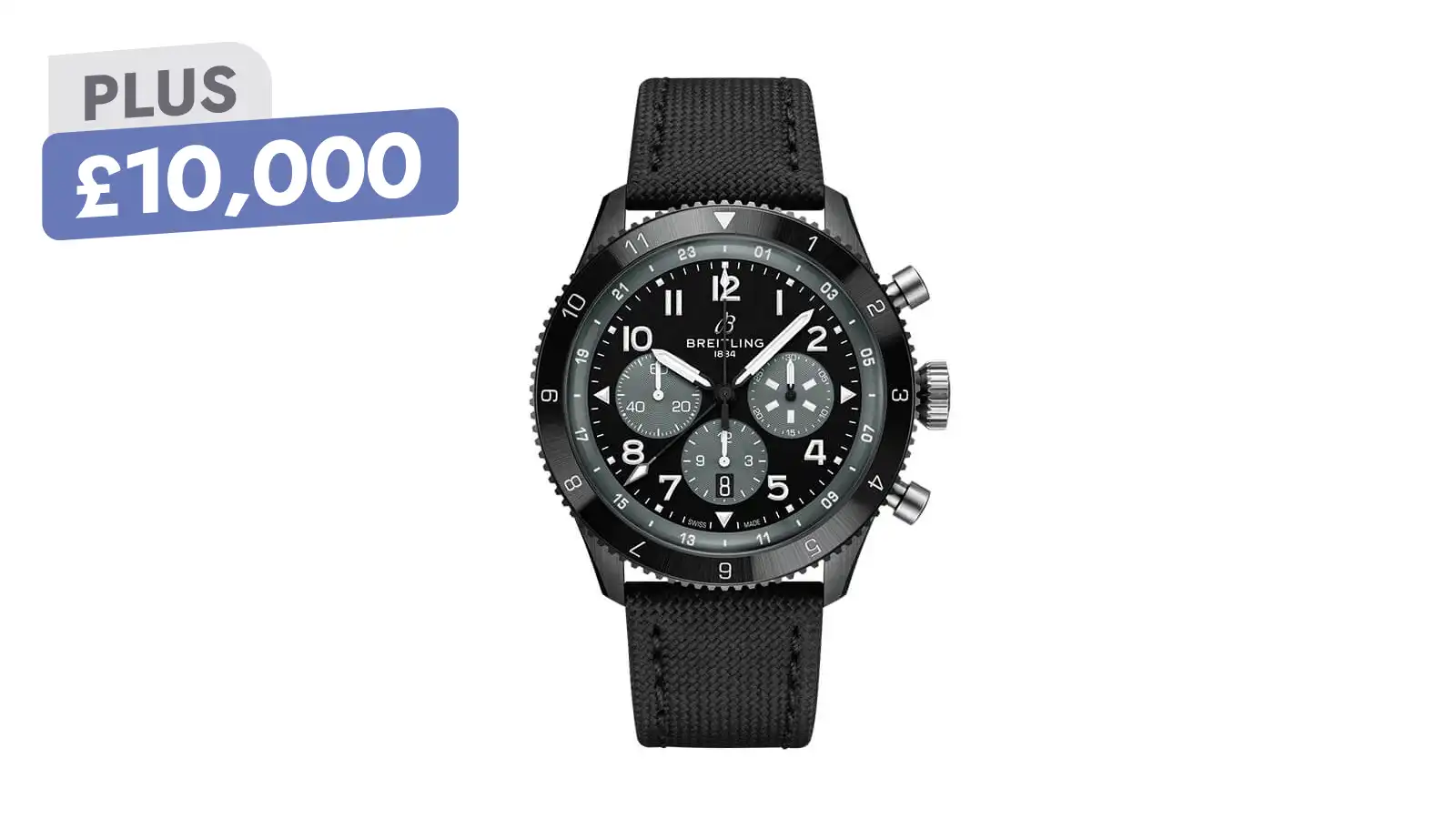 Breitling Super AVI Mosquito + £10,000 OR Take £17,000 Cash prize competition · World Tombola Breitling Super AVI Mosquito + £10,000 OR Take £17,000 Cash prize
