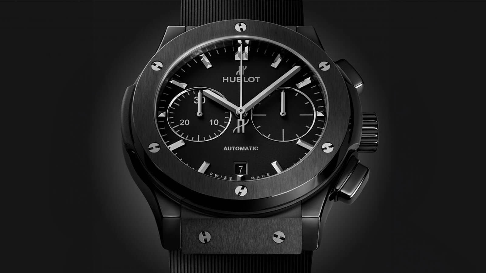 Hublot Classic Fusion Black Magic + £10,000 prize competition · World Tombola Hublot Classic Fusion Black Magic + £10,000 prize