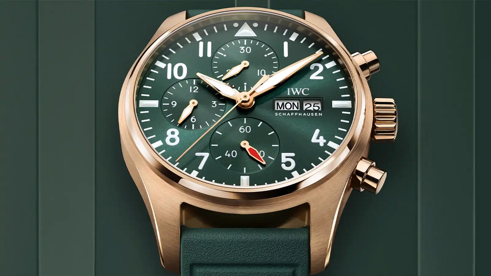 IWC Pilot's Watch Chronograph 41 Rose Gold OR Take £12,000 Cash prize 3