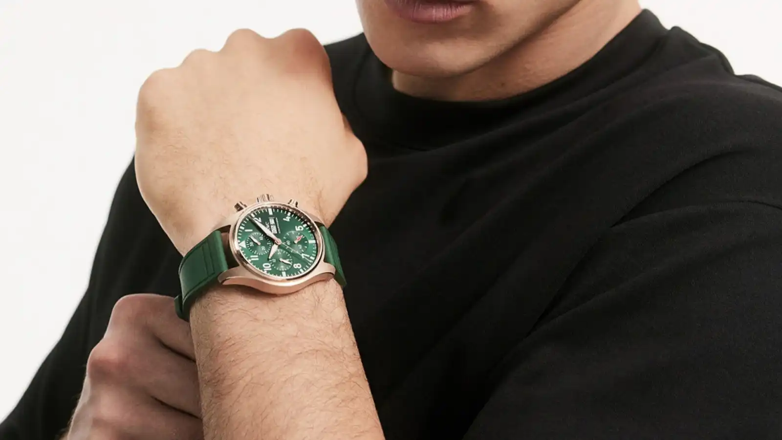 IWC Pilot's Watch Chronograph 41 Rose Gold OR Take £12,000 Cash prize 4