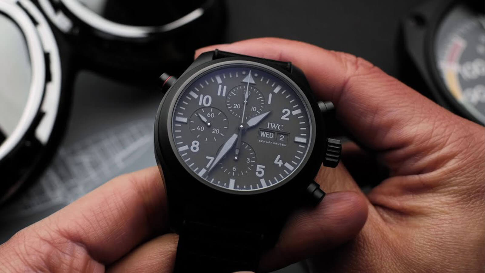 IWC Pilot's Chronograph Top Gun Ceratanium + £10,000 OR Take £17,000 Cash prize 5
