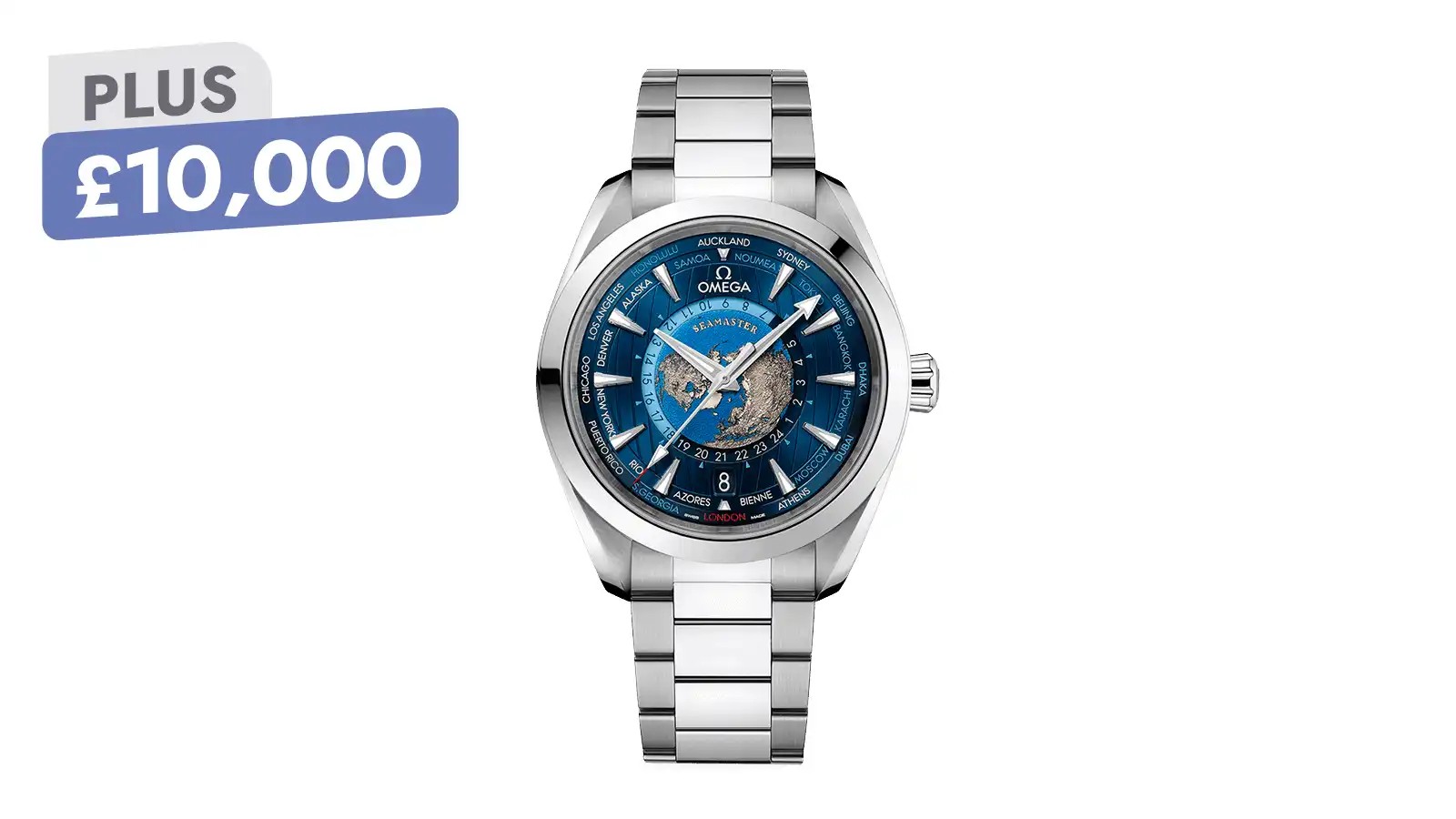 Omega Aqua Terra World Timer + £10,000 OR Take £17,000 Cash prize competition · World Tombola Omega Aqua Terra World Timer + £10,000 OR Take £17,000 Cash prize