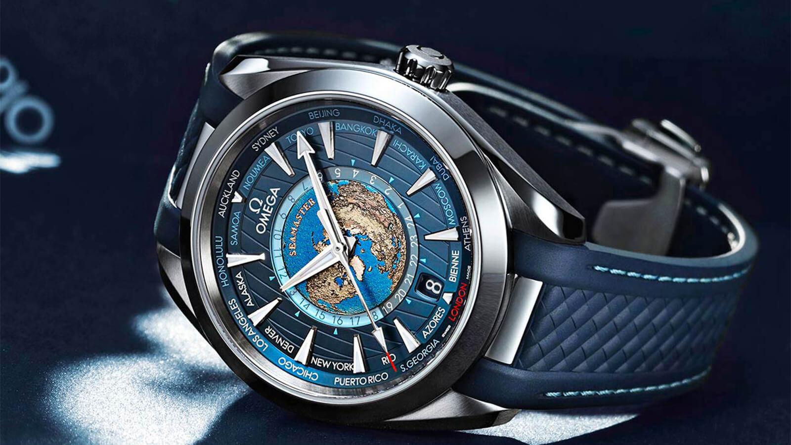 Omega Aqua Terra World Timer + £10,000 OR Take £17,000 Cash prize 3