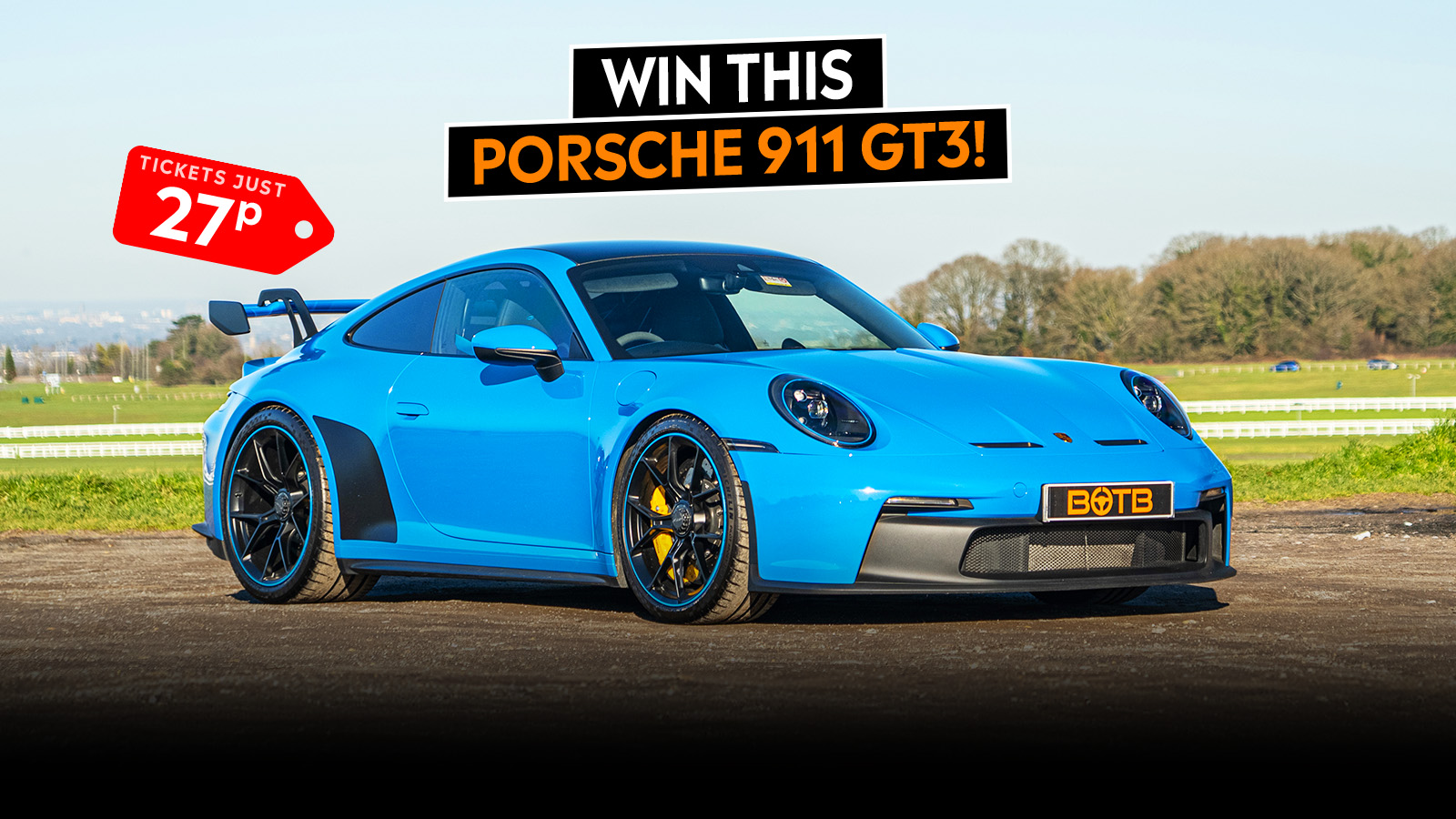 Porsche 911 GT3 prize competition · World Tombola Porsche 911 GT3 prize