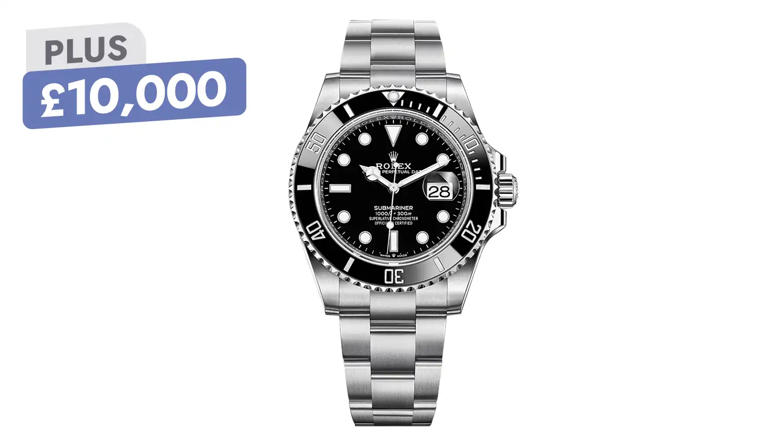 Rolex Submariner Date + £10,000 OR Take £18,000 Cash prize 4