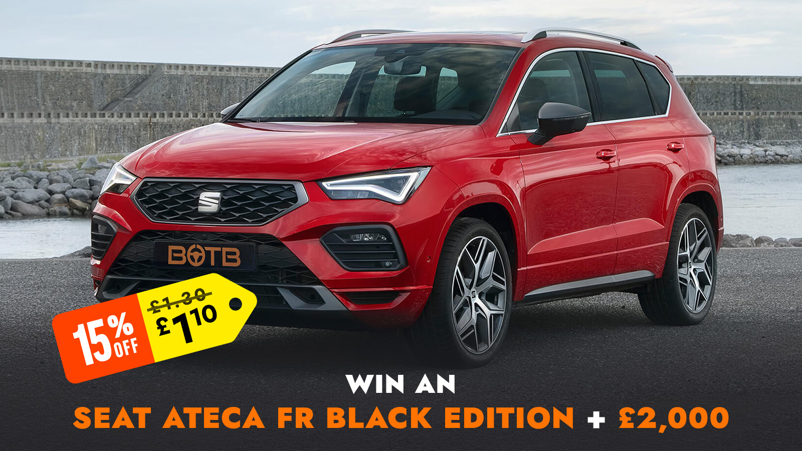SEAT Ateca FR Sport prize 2